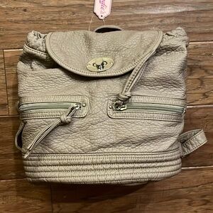 Candie’s Gray Medium Size Backpack
